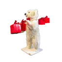 OURS BLANC LÉONARDO BARRE CADEAUX