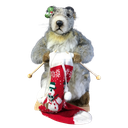MARMOTTE TRICOTE CHAUSSETTE NOEL