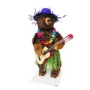 OURS BRUN LÉO HAWAÏ GUITARE