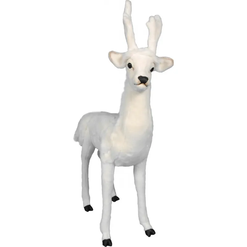 [10404L] CERF BLANC DEBOUT