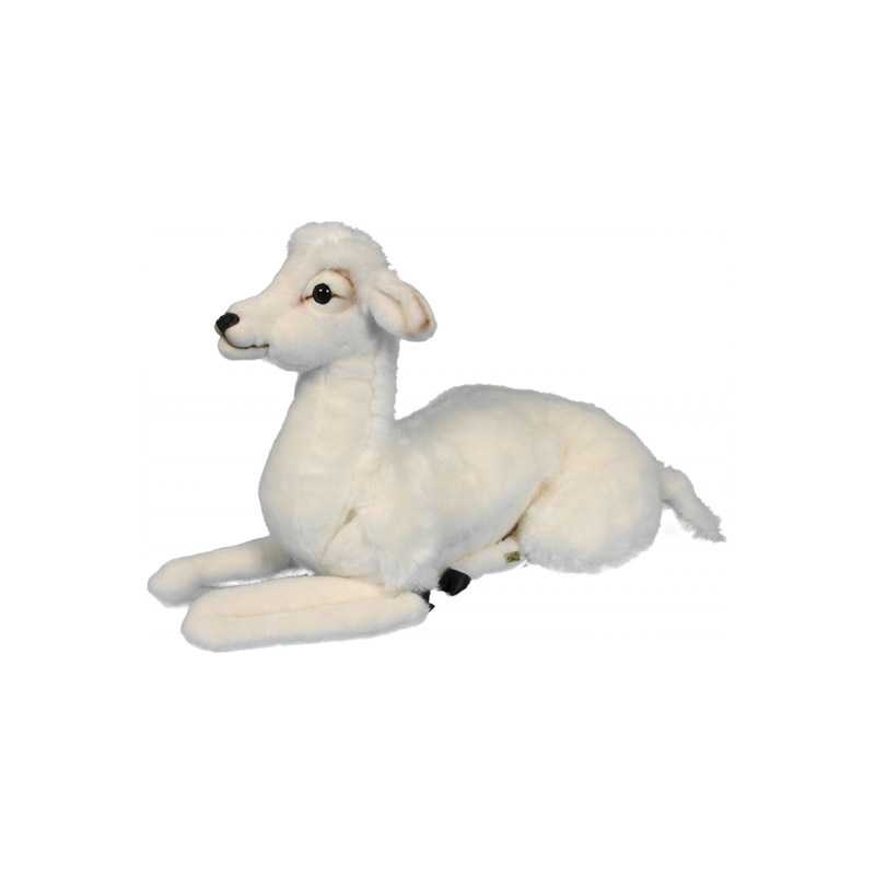 [10405L] DOE WHITE LYING DOWN