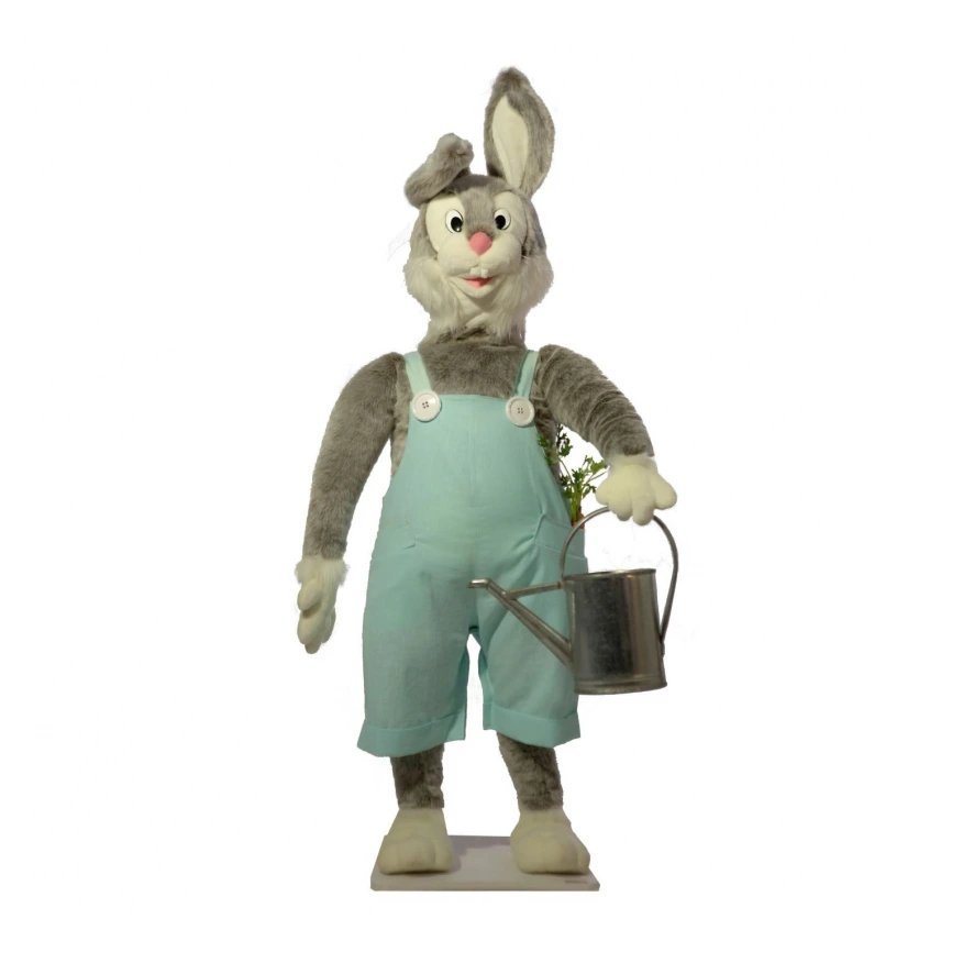 [20695EL] LAPIN GRIS DEBOUT