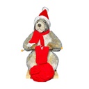 MARMOTTE PELOTE DE LAINE