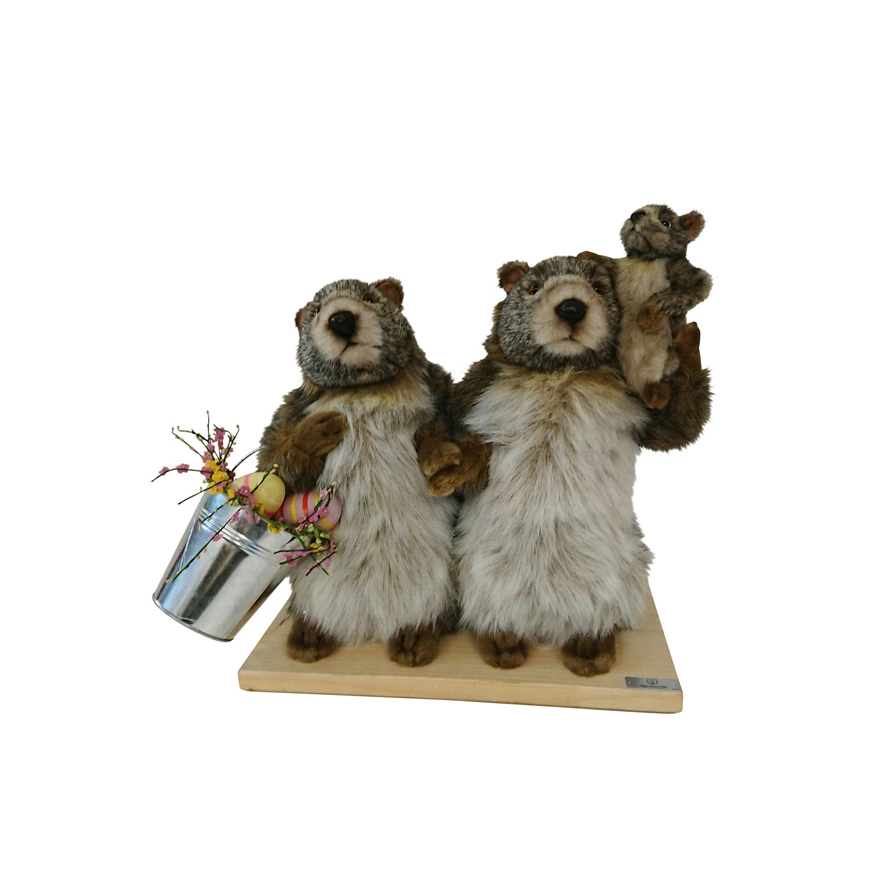 [19641] EASTER MARMOTS IN PAIRS