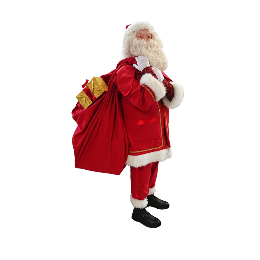 [18612] PÈRE NOËL D'OCCASION DEBOUT