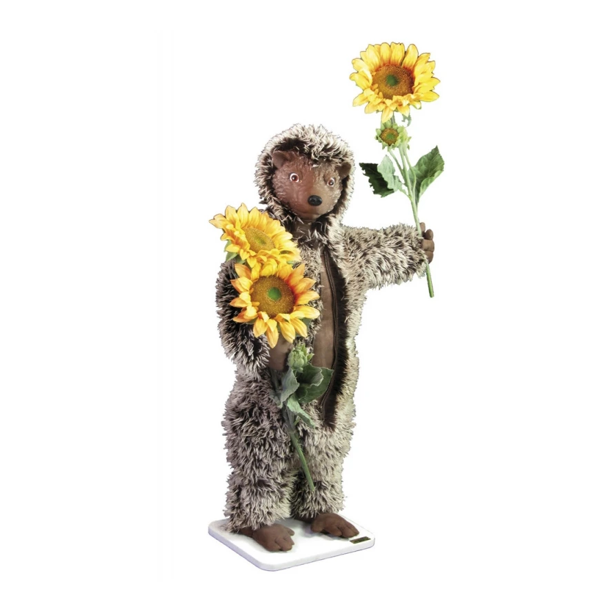 [15520] HERISSON DEBOUT TOURNESOL
