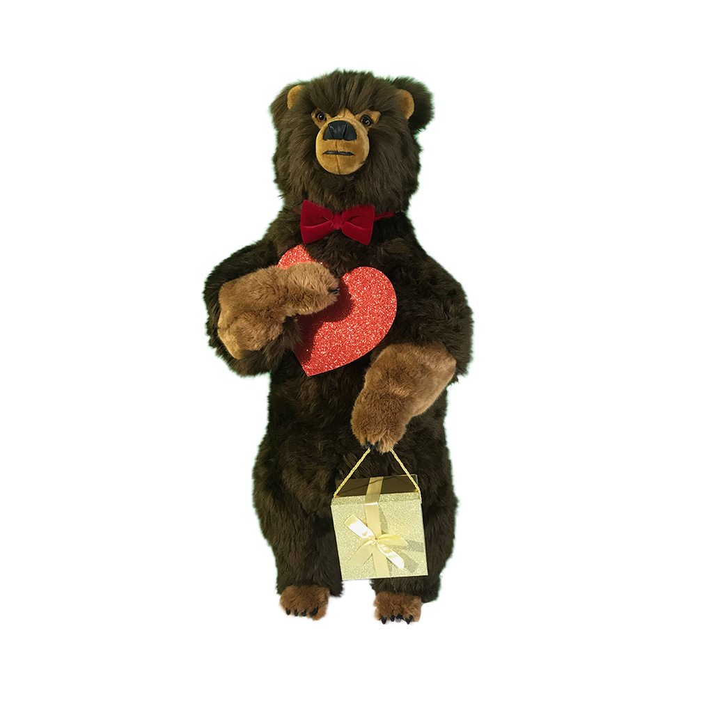 OURS BRUN LÉO SAINT VALENTIN