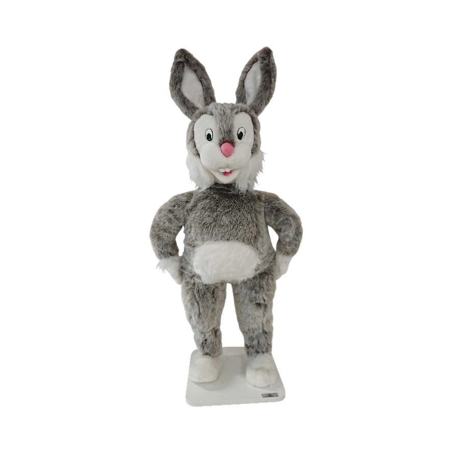 [19625L] GRAY RABBIT - STOMPS FOOT
