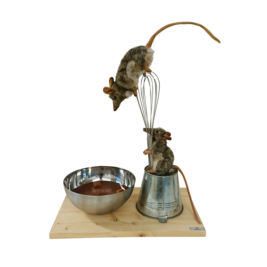 [19616L] SOURIS CHOCOLAT