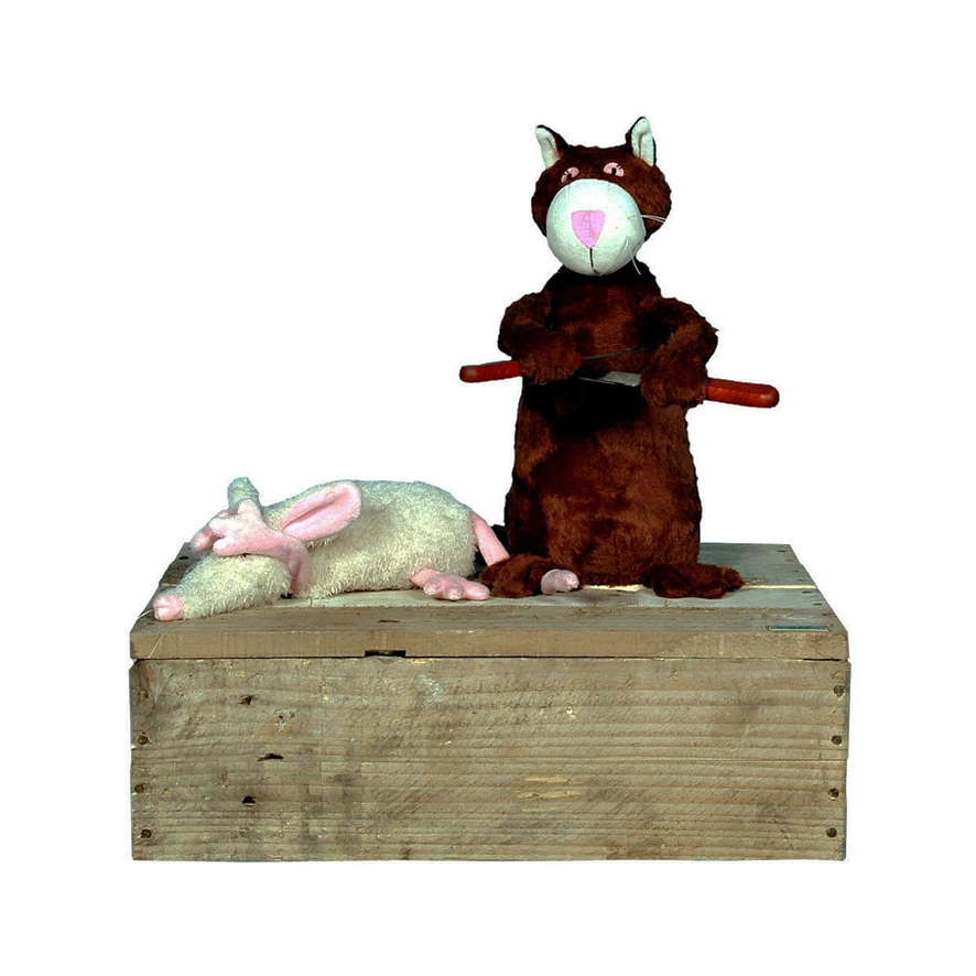 [28344] CHAT ET SOURIS A TABLE