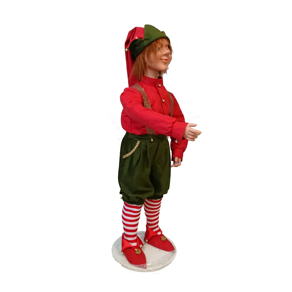 LUTIN DU PERE NOEL DEBOUT LETTRE