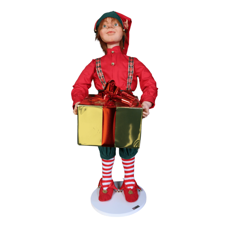 LUTIN DU PERE NOEL DEBOUT CADEAU
