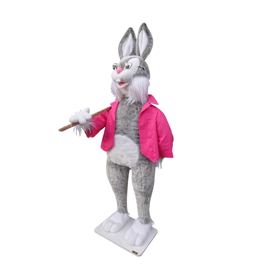 [16556L] LAPIN JEAN GRIS CAROTTES BÃ‚TON