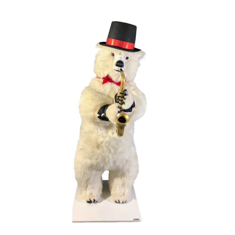 [11420L] Musician - WHITE LEON SAXOPHONE