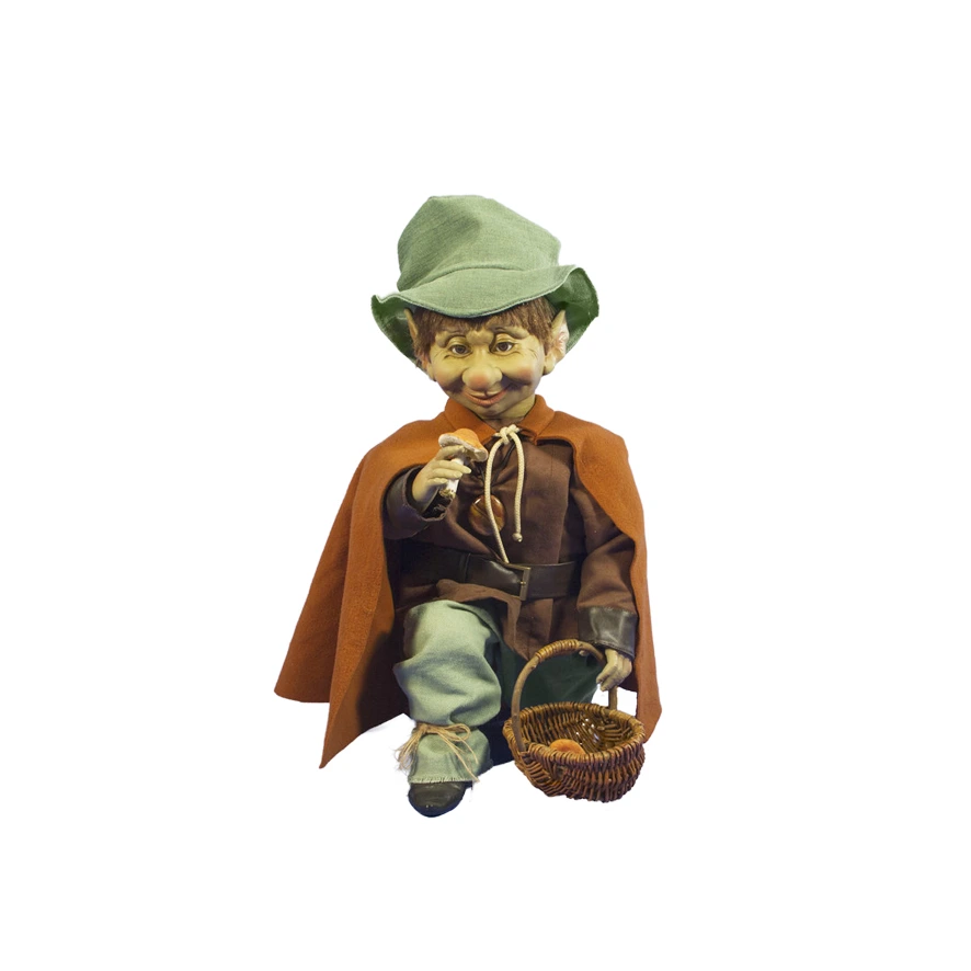 [13504] LUTIN ELFE CHAMPIGNONS