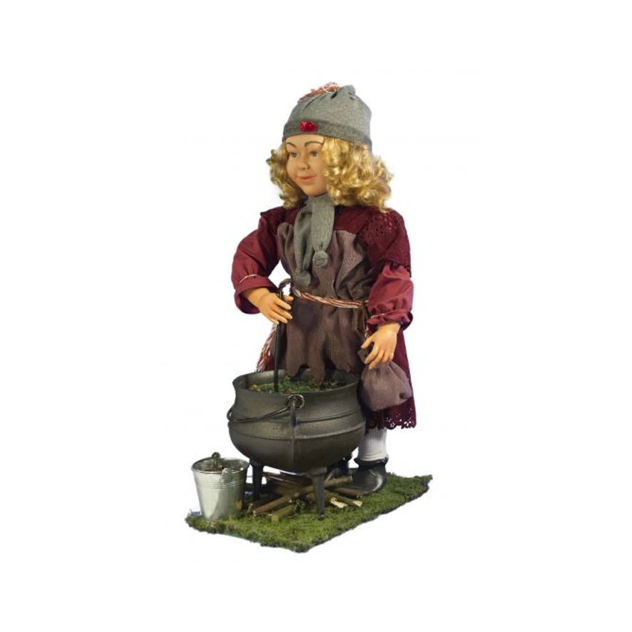 [13503] LUTIN ELFE CHAUDRON