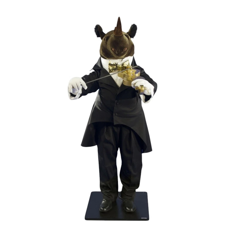 [13490L] Musician - RHINOCEROS VIOLIN